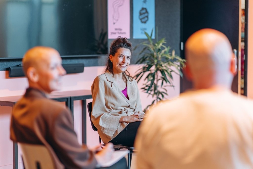 Groepstraining *spreken in het openbaar* bij Happy Good Talk.